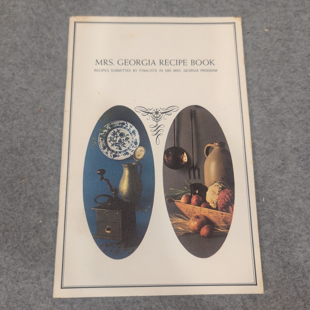 Vintage 1965 Mrs Georgia Recipe Book Atlanta Gas Light Company Booklet - Picture 1 of 2